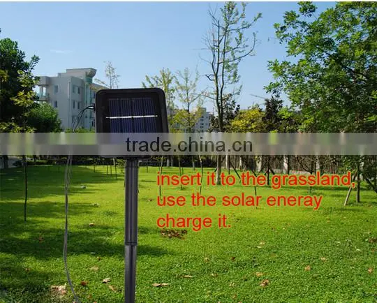 Solar Powered Led String Light for Christmas and Garden Decoration With Solar Pannel photo-6