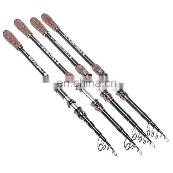 1.8M Travel Carbon Fishing Rod Super Strong Fishing Rod Telescopic Fishing Rod Carbon Fiber Rotating Bait Fishing Rod photo-4