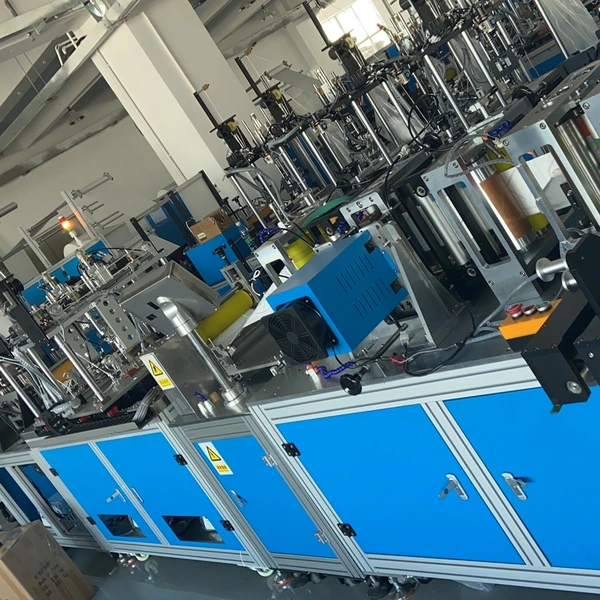 High Quality Full Automatic Cup Shape Face Mask Making Machine 3d Dust Mask Machine photo-3