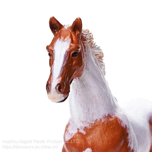 Children Present Recommended PVC Soft Safe Animal Figure Toys American Quarter Horse photo-3
