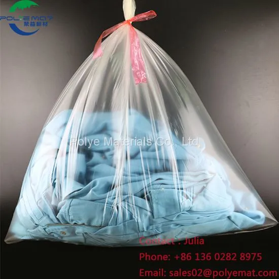 Natural Color Water Soluble Laundry Bags For Infection Control In Hospitals Dissolvable Laundry Bags China Manufacturer photo-4