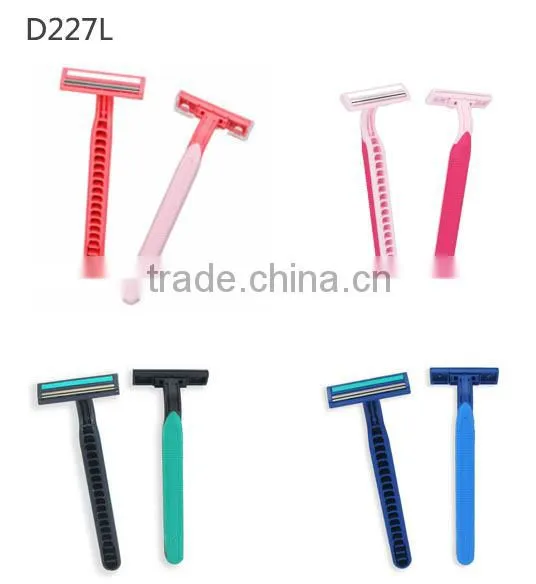 D227L Male Twin Blade Face Clean Razor Blade photo-2