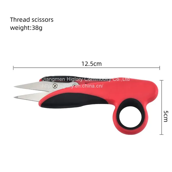 Custom Household Multi Colors Thread Scissors Cutting Filaments Sharp Fabric Yarn Tailoring Shear photo-2