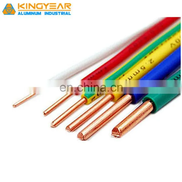 Class 5 Electric Cable 1 1.5 2.5 4 6mm2 Nigeria Solid Single Core Cable Factory Supplier photo-5