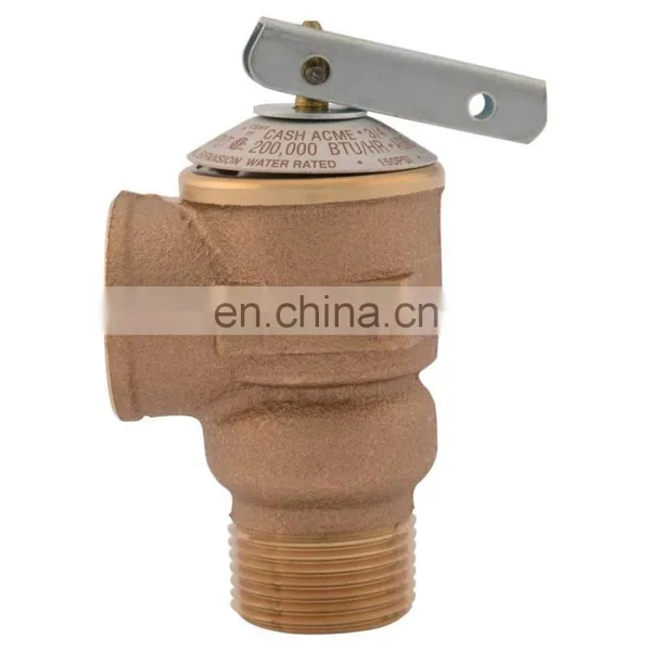 OEM Brass or Bronze Water Heater Temperature And Pressure Relief Valve photo-2