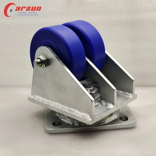 1000kg Double Wheel Industrial Caster 1T Heavy Duty Casting Nylon Swivel Caster Wheel