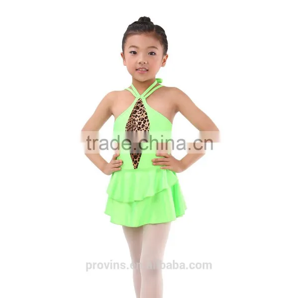 Shiny Lycra Ballroom Dresses for Children photo-2