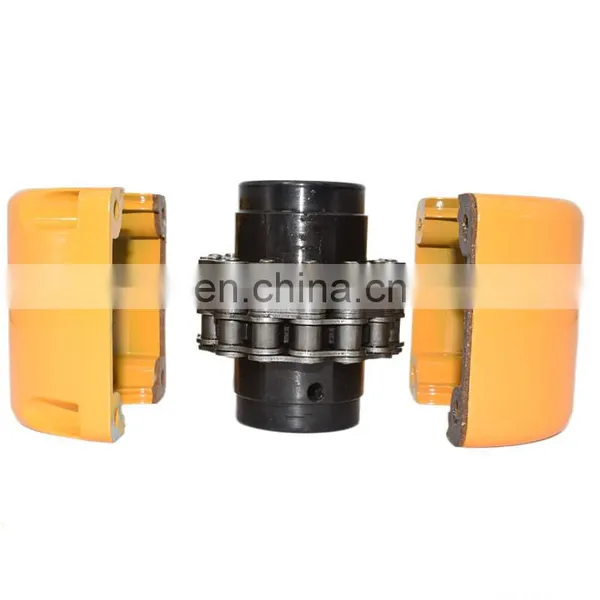 High Quality Cast Iron Motor Keyless Shaft Torque Locking Coupling Device Kc Type Roller Chain Coupling photo-5