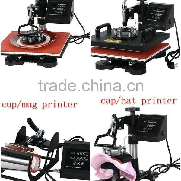 6 in 1 Combo Heat Transfer Press Heat Transfer Film Printing Machine photo-4