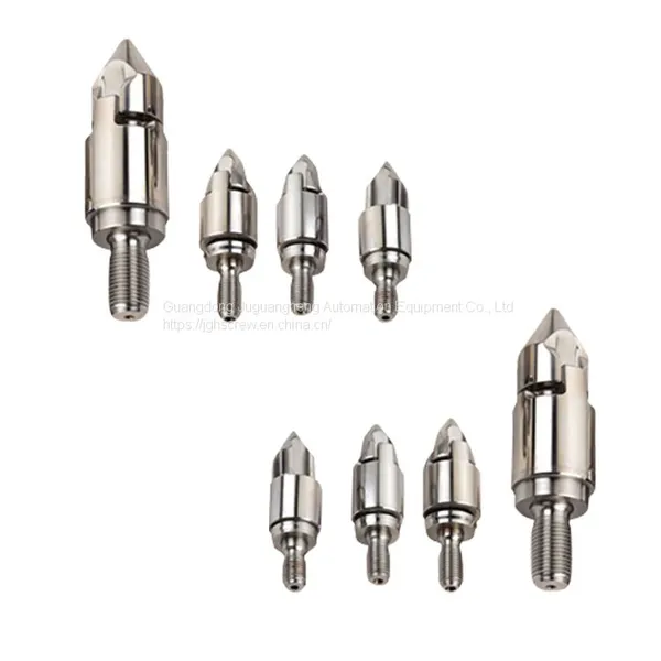 Injection Molding Machine Screw Accessories Rocket Head Alloy Nitriding Screw Head Anti-rust photo-4