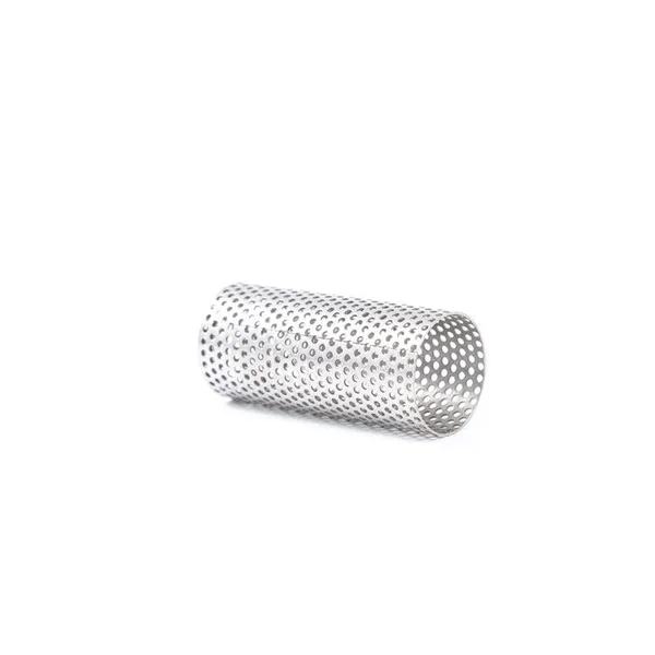 Customized Shape 304 Stainless Steel Perforated Metal Sheet Filter Tube photo-2