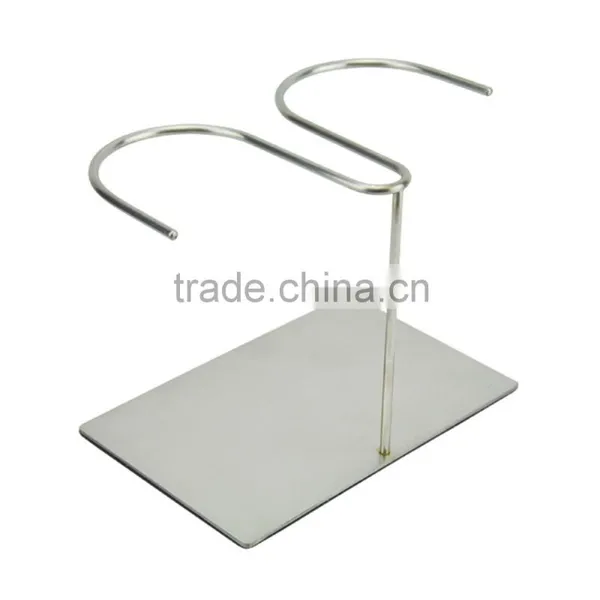 Metal Boot Rack, Double Silver Boots Holder photo-2