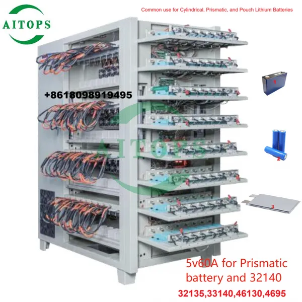 Aitop Cell Tester Energy Saving 5V 60A 64CH Prismatic, Pouch & Cylindrical With Cycle Testing photo-2