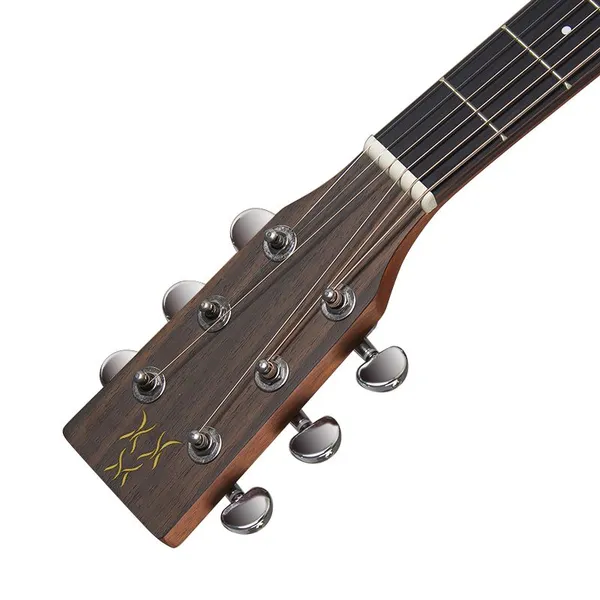 YAN Yan 40-inch JF Body ,Spruce Solid Top Mahogany Backsides Natural Color Guitar Factory Folk Guitar SM-19 photo-5