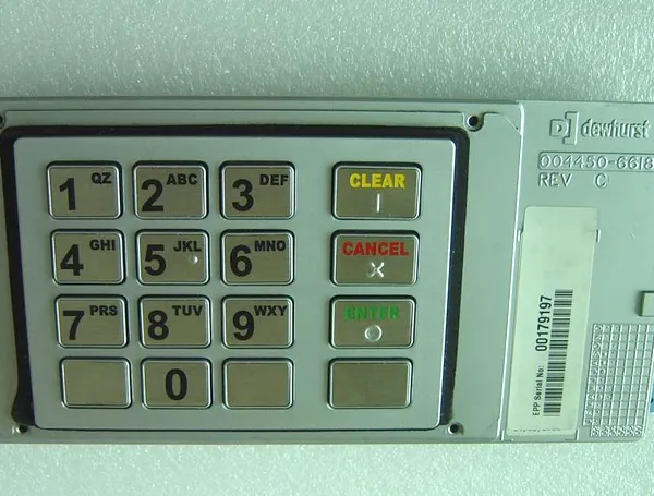 NCR ATM EPP4 Keyboard 4450701328 445-0701328 EPP Keypad Replacement Parts for ATM Machine photo-2