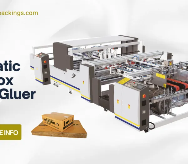 End-of-Line Packaging System: Folding, Gluing, and Strapping photo-1