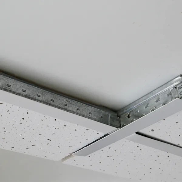 Ceiling Grid Components False Suspended Galvanized Steel Flat Ceiling T Grid
