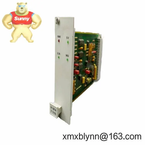 HIMA F7115 High-Performance Safety Module: Your Critical Process Guardian photo-2