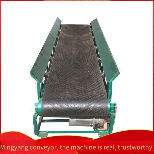 Mobile Climbing Belt Conveyor, Type 600 Pvc Express Conveyor, Nylon Rubber Conveyor Belt photo-5