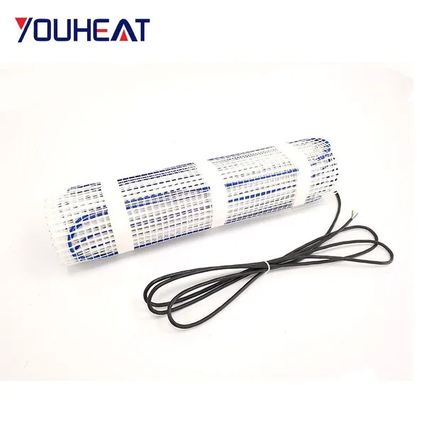 Electric Heating Mat 6 Square Meter Electric Underfloor Heating Mat 200wm2 Floor Heat Mat Plug in photo-6