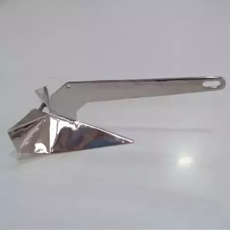Boat 316 Stainless Steel Marine Grade Delta-Style Anchor Heavy Duty Triangular Anchor Wing Style Triangle Anchor photo-3