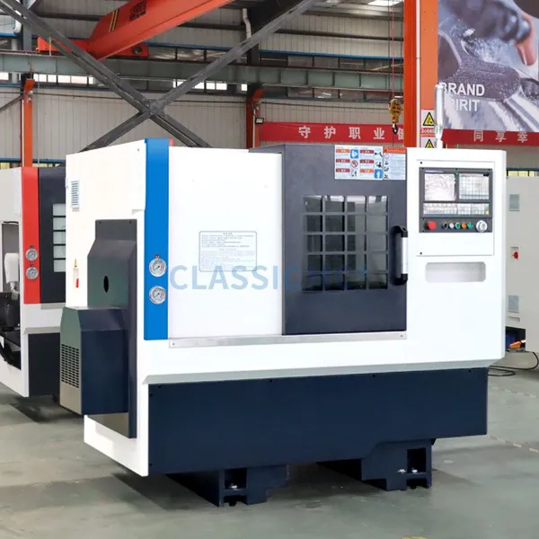 Factory Direct Sale Tck6340 Slant Bed Metal CNC Lathe Machine photo-2