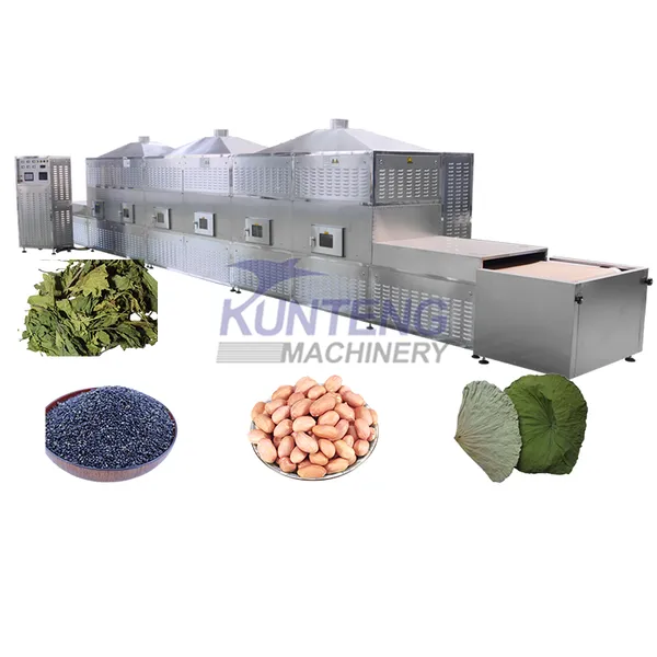 Industrial Grains and Nuts Microwave Dryer