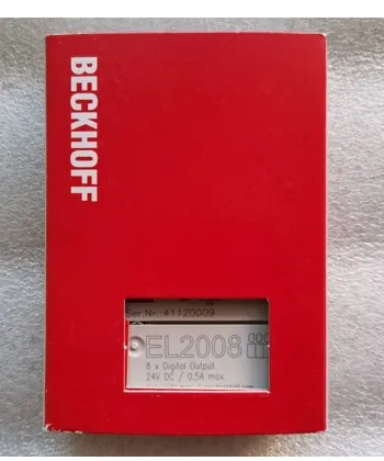 Beckhoff EL2008 EtherCAT Digital Output Terminal 8-Channel 24V DC 0.5A Industrial Automation Module photo-3