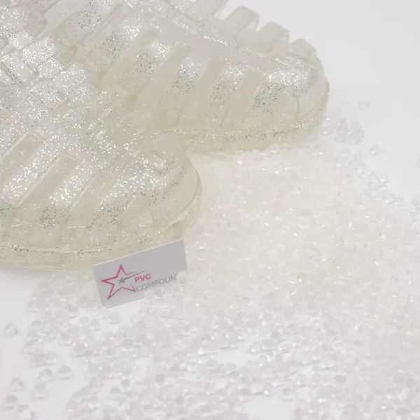Modified DIP Shoes Material PVC Granules Pellets for Flip Flop Slippers Shoe Sole PlasticPellets for Flip Flop Slippers Shoe
