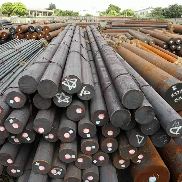Hot Rolled Carbon Steel Round Bar Q235 Q355 A36 A108 Solid Mild Steel Rod for Construction & Machinery Parts