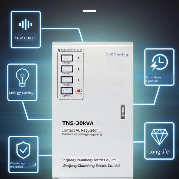 Tns-30kva Three-phase ac Contact Voltage Stabilizer From Suining, Sichuan, 380v High-power for Factories, Elevators and Hospitals