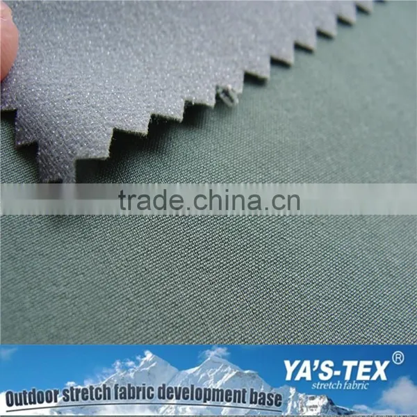 Wholesale Bamboo Fiber Polyester Stretch Fabric With PU Coated photo-4