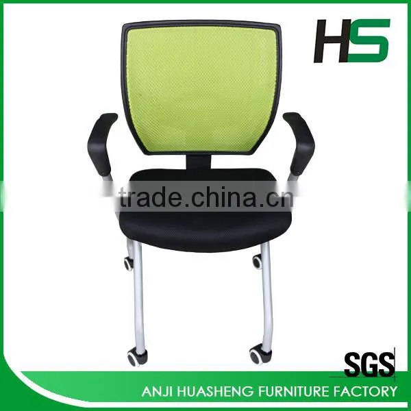 Modern Color Customized Mesh Folding Task Chair With Wheels photo-2