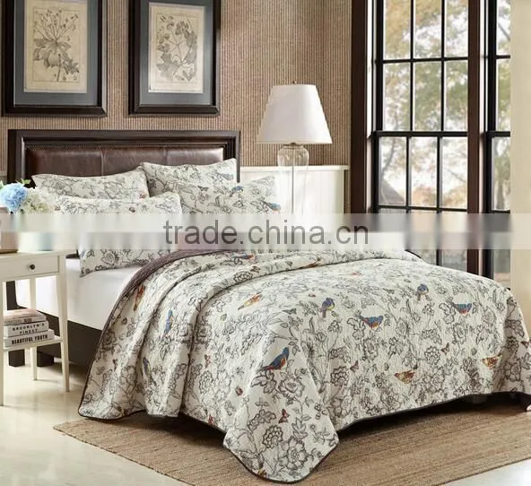 32X32S 66x62 100% COTTON WASHED QUILT