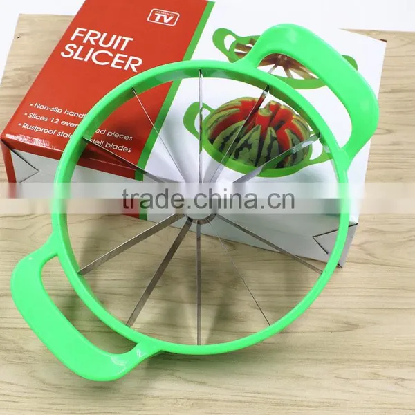 2016 Hot Selling Stainless Steel 304 Watermelon Slicer and Cutter photo-3