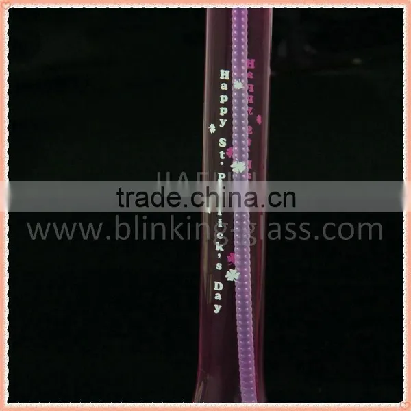 Dumbbell Plastic Yard Glass Slush Cup photo-5