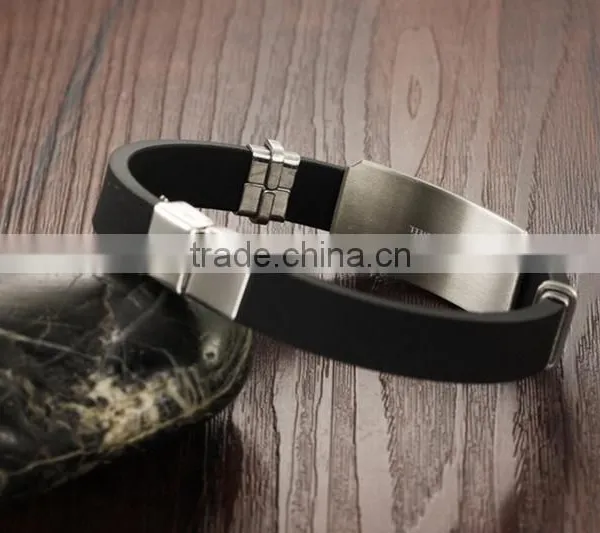 New Style Personalized Silicone Bracelets Factory Price photo-3