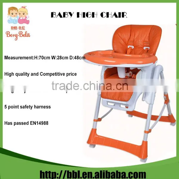 2016 New Product Baby Dining Chair Safe Design Folding High Chair photo-2