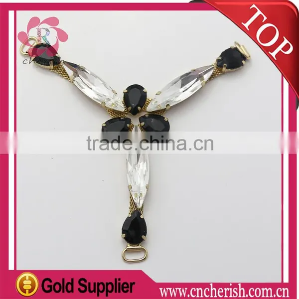 Good Price New Fashion Alloy Rhinestone Womens Shoe Ornaments photo-2