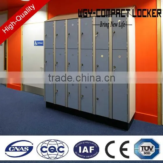 Factory Supply Colorful Z-shaped Acratch Resistance Phenolic Hpl Electronic Locker photo-4