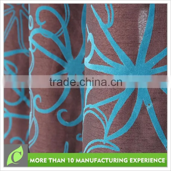Window Curtains Design Polyester Window Use Jacquard Cold Room Curtain photo-3