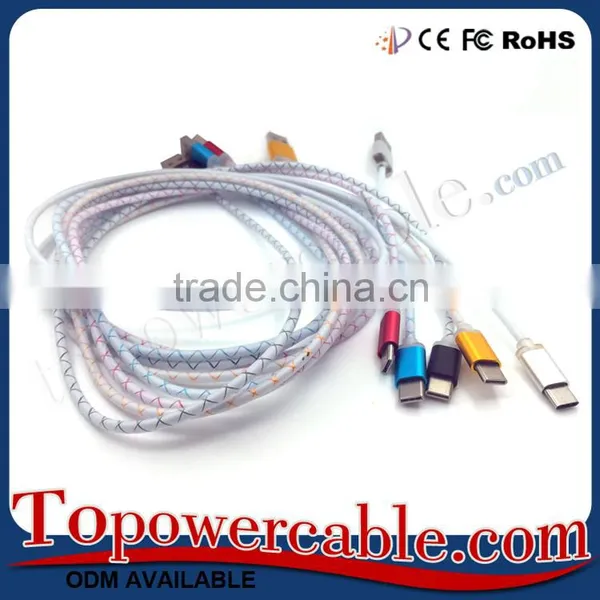 China Factory Wholesale For OnePlus 2 High Speed USB C Cable photo-3