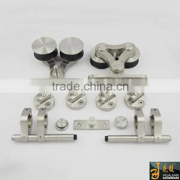Modern Design of Sliding Wooden Door Double Roller Fittings for Office Use photo-5
