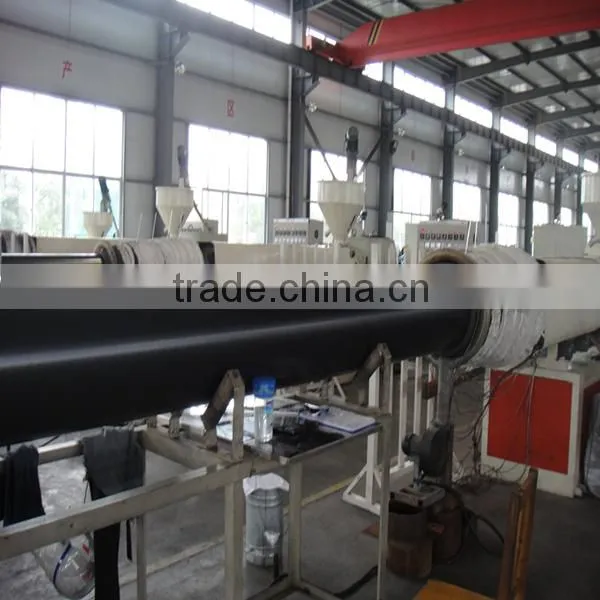 Various Diameter HDPE Water Supply Pipe Extrusion Line photo-3