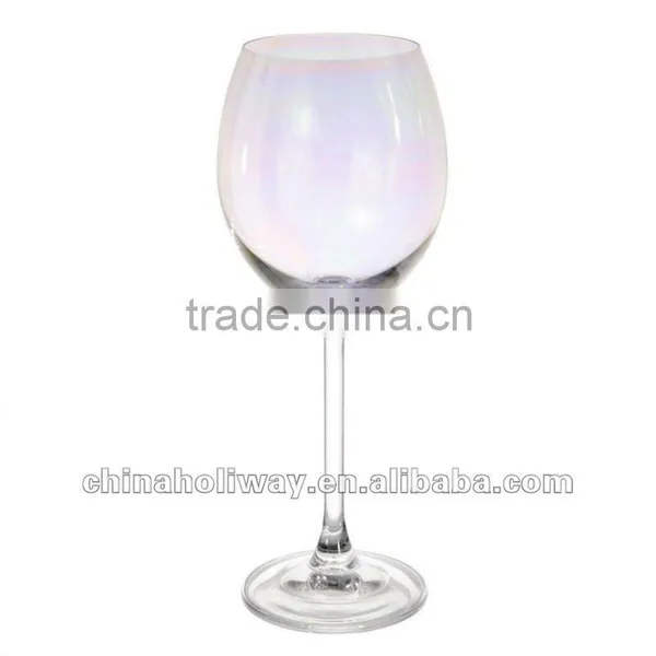 Rainbow Wine Glass