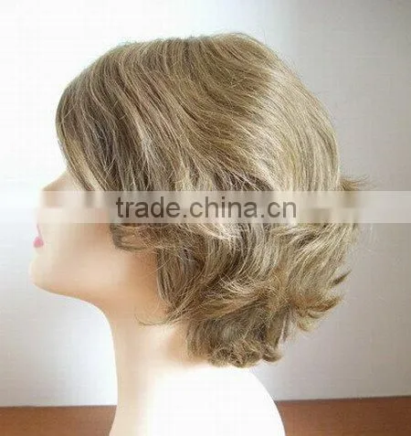 Short Curly Bob Wigs for Asian Women photo-3