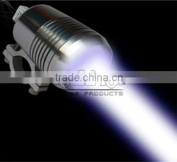 BJ-SPL-001 CNC Spotlight Fog Light Waterproof U2 Driving Flashing 10W Led Spot Light for Motorcycle photo-2