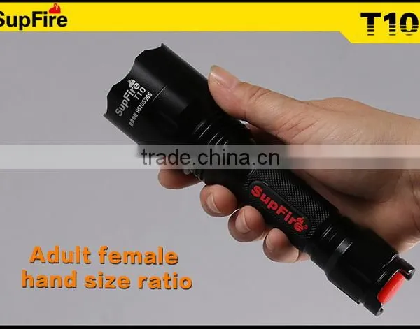 SupFire T10 High Liumen Green Led Hunting Flashlight photo-4