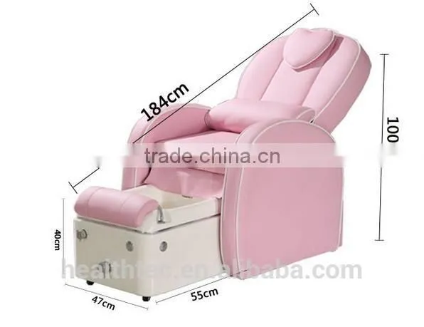 Lovely Pink Princess Pedicure Spa Chair for Kids photo-3