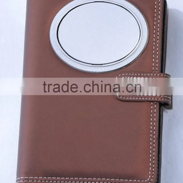 Customized Environment Friendly Cover PU Leather Organizer A4 Folder photo-3